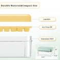 thumbnail image 2 of Mistaha Ice Cube Tray Mold Set with Lid & Bin - Two-Compartment Freezer Ice Maker for Cocktails, Whiskey, Coffee - Large Capacity and Easy Release, 2 of 6