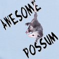 thumbnail image 2 of CafePress - Awesome Possum Infant Bodysuit - Baby Light Bodysuit, Size Newborn - 24 Months, 2 of 4