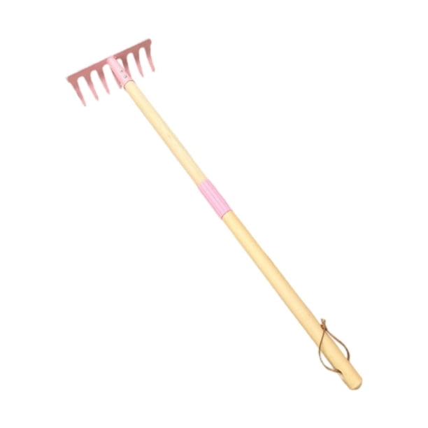 Mini herramienta de mano para jardinería, juguete práctico para niñas de 6 años o más, ideal para la playa. Rastrillo de uñas