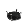 thumbnail image 2 of PANTRY WORKS COASTER CONTAINER W/6 COASTERS BOXED - Satin Nickel, 2 of 2