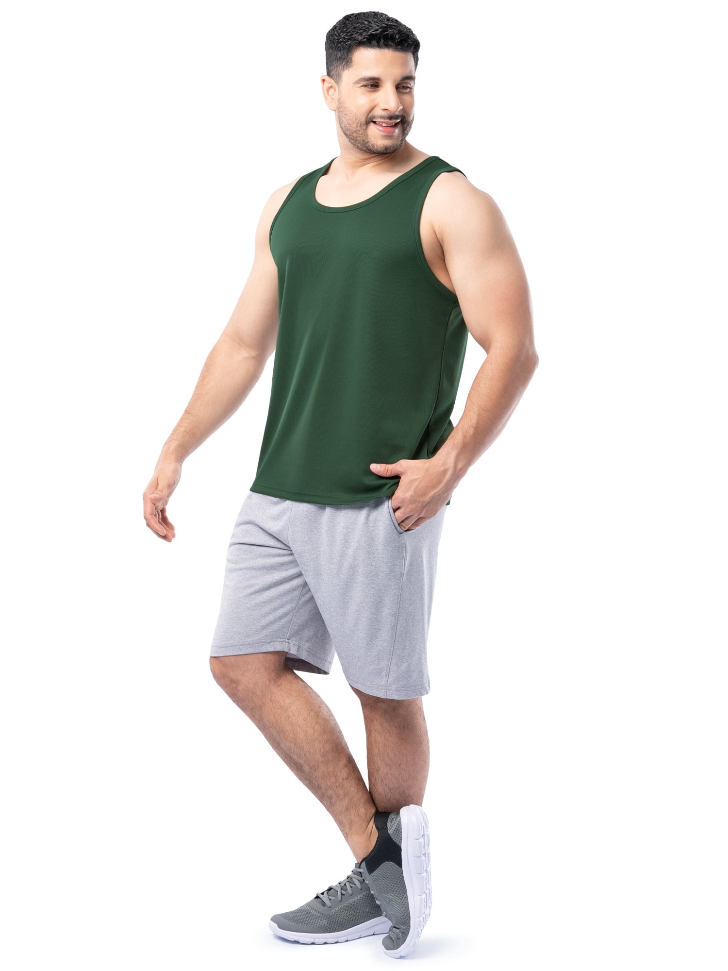 Athletic Works Men's Core Active Tank Top, Sizes S-5XL and Big & Tall Sizes MT-4XLT