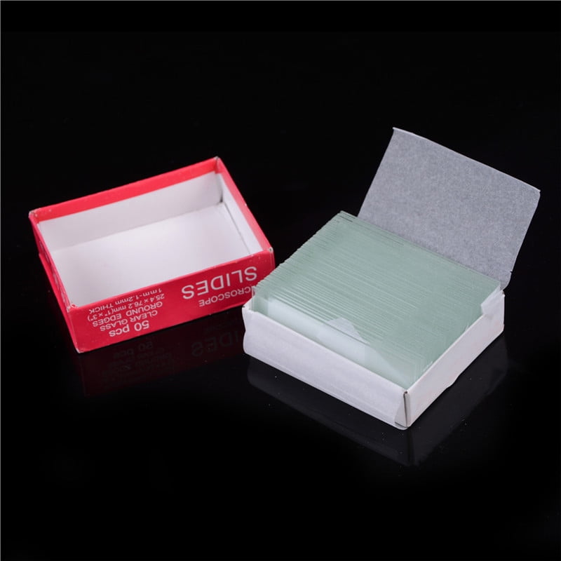Professional 50PCS Blank Microscope Slides accessories Cover Glasy1 