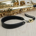 thumbnail image 4 of Shisuyan Sangle de Cou en Cuir pour Saxophone 2 Pcs pour Remplacement Tenor Alto Soprano, 4 of 9