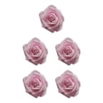 thumbnail image 3 of Paquete de 50 flores artificiales Bearachild rosas vívidas Rosa claro, 3 of 6