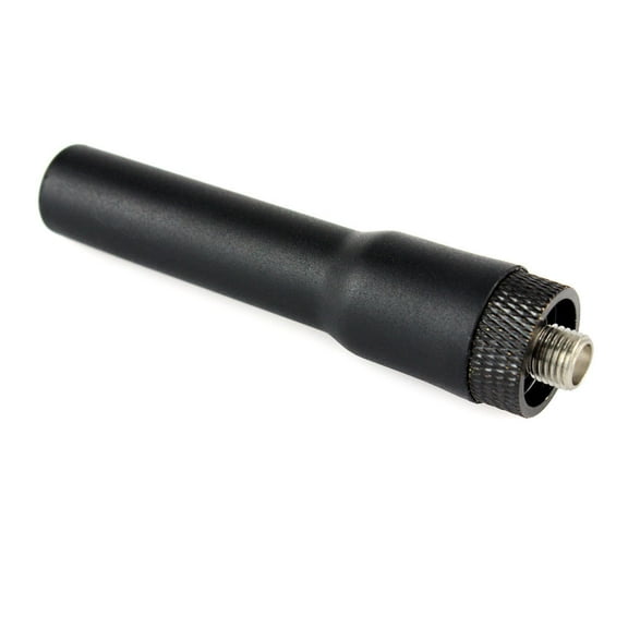 1 X Dual Band High Gain SMA-F Antenna, 144/430MHz Soft Replacement Antenna SMA-F Connector 10Watts for Kenwood