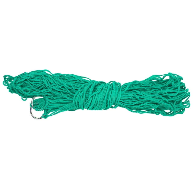 Cómoda hamaca de malla de nailon con cama colgante y doble columpio para acampar al aire libre (verde) YUNYI BRAND Deportes