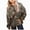 H551-AG, variant on Girl's Camo Leaf Graphic Hoodies Long Sleeve Hooded Sweatshirts Fall Pullover with Pocket,Grey,150