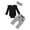 A127-Black, variant on Hessimy Newborn 3 6 12 18 Months Baby Girl Romper Summer Clothes Waffes Outfit Onesie Bodysuit Infant Girl Clothes,Adorable(Black