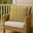 thumbnail image 5 of Creative Products Scribble Chevron Yellow 20 x 20 Indoor / Outdoor Pillow, 5 of 8
