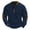Blue, variant on Men's Long Sleeve Tops Cable Knit Quarter Zip Mock Neck Pullover Sweater Fall Winter Elbow Patches Casual Comfy Knit Tops Green,M