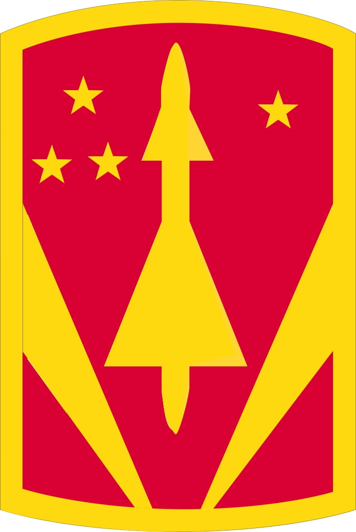 11th Air Defense Artillery Brigade Desert Camo Decal - 3.8 Inch UV Resistant Vinyl Sticker - Made In USA