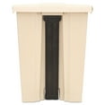 thumbnail image 3 of Rubbermaid Commercial Legacy Step-On Receptacle, 18 gal, Polyethylene, Beige, 3 of 8