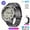 Steel black, variant on 2024 New GPS Motion Trajectory Smart Watch Men NFC Wireless Call Men Watch 360*360 HD Screen Smartwatch Sports Fitness Tracker Outdoors Smart Watch For Men