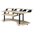 thumbnail image 4 of ACME Eleazar Music Recording Studio Desk in Natural Oak, 4 of 8