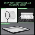 thumbnail image 4 of Carpa de Cultivo MELONFARM 60x60x80 cm con Puerta Transparente, 4 of 8
