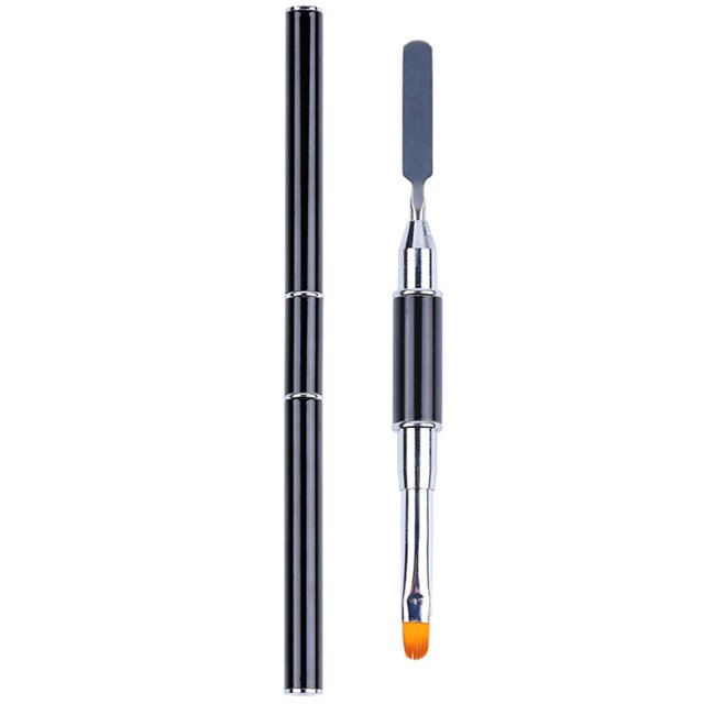 Seitruly Pincel para decoración de uñas 2 en 1, cepillo para uñas de doble punta, cepillo para pintar uñas, bolígrafo para pintar, herramienta para Juegos de manicura Seitruly CE001952-00