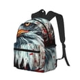 thumbnail image 6 of Wukai USA Bald Eagle Versatile Backpack:Spacious,Organized,Comfortable,Ideal for Travel and Everyday Use with Multiple Pockets and Padded Straps, 6 of 8