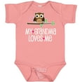 thumbnail image 3 of Inktastic My Grandma Loves Me Girls Girls Baby Bodysuit, 3 of 5