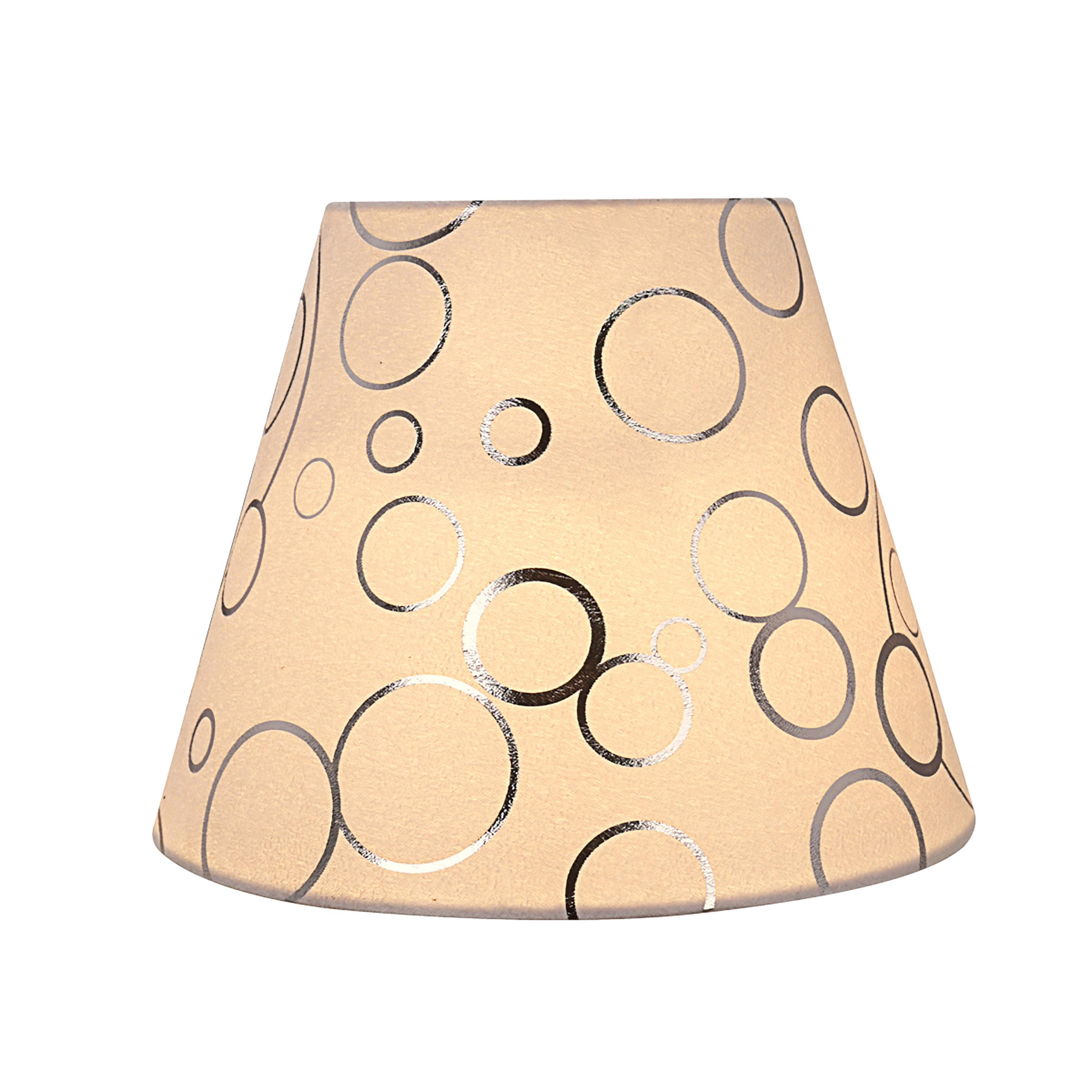 Aspen Creative 58901 Transitional Hardback Empire Shape UNO Construction Lamp Shade in White, 9" Wide (5" x 9" x 7")