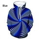 thumbnail image 3 of Sudadera con capucha para hombre y mujer, con estampado 3D de vértigo azul, con personalidad, con gráficos, colorida, hipnótica, 3 of 5