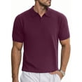 thumbnail image 2 of GENTS BLISS V Neck Men Polo Shirts Short Sleeve Knit T shirts for Men Casual Stretch Men Shirts, 2 of 7