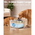 thumbnail image 3 of Fuente de Agua para Perros Ficuswin Acero Inoxidable 12L/406oz, 3 of 8
