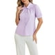 thumbnail image 4 of CAMISA DE ALGODÓN CON PUFF Y BOTONES PARA MUJERES ELEGANTE INSPIRADA CHIC TALLA 2 S, 4 of 5