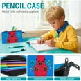 thumbnail image 5 of 17 inch Large Capacity Gaming Backpack for Boys 3pcs Set - Video Game Themed School Bookbag with Lunch Box and Pencil Case for Kids Teens, Elementary Middle High School Students, 5 of 7