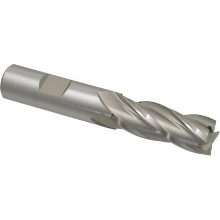 

Hertel 5/8 1-5/8 LOC 5/8 Shank Diam 3-3/4 OAL 4 Flute HSS Square End Mill Single End Uncoated Spiral Flute 30° Helix Centercutting Right Hand Cut Right Hand Flute