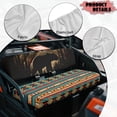 thumbnail image 6 of HUIACONG Brown Bear UTV Seat Covers Waterproof Breathable 2 PSC UTV Seat Covers Non-Slip Soft Compatible with Kawasaki Mule 4010, 6 of 7