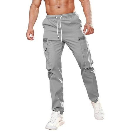 Pants For Men Flex Cold Weather Lined Pants Black Cargo Pants For Men Pantalones Big And Tall Pants Insulated Mens Work Pants Boot Cut Pantalones Para Xxl Gray