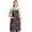 Blue & Pink, variant on Vargottam Kitchen Apron with Adjustable Strap & 2 Front Pockets- 100% Cotton Twill Apron for Cooking, BBQ, Gardening & Craft