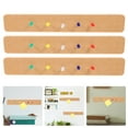 thumbnail image 3 of 6pcs Felt Bulletin Board Strips Pin Boards Small Bulletin Board Strips Walls Pin Board Strips, 3 of 9