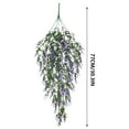thumbnail image 2 of TACILIP Simulated Rose Artificial Flower Conditioning Duct Blocking Living Room Ceiling Decoration Plastic Wrapping Plants Fake Flowers Vines Artificial Flowers Birthday Decorations, Birthday Gifts, 2 of 6
