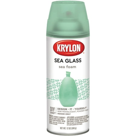 Sea Glass Aerosol Spray 12oz-Sea Foam (Best Frosted Glass Spray)