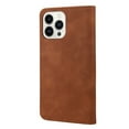 thumbnail image 4 of Allytech Slim Wallet Case for iPhone 14 Pro, Luxury PU Leather + Soft TPU Cover with Card Slots & Cash Pocket, Magnetic Closure Kickstand Shockproof Business Case for Women men - Brown, 4 of 9