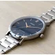 thumbnail image 3 of Reloj pulsera Casio MTP-VT01 con correa de acero inoxidable color plateado - fondo azul, 3 of 6
