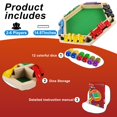 thumbnail image 4 of Juego de mesa de madera Shut The Box clásico con dados ITOMTE, 4 of 9