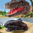 thumbnail image 2 of OUTAD Dinosaur Hand Puppets Soft Rubber Dinosaur Toys Jurassic Raptors Realistic Puppet Dinosaur Hand Puppet, 2 of 8