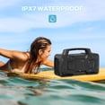 thumbnail image 2 of BUGANI Altavoces Bluetooth, 80W Potente Altavoz Inalámbrico Portátil IPX7 Altavoz Impermeable, Altavoz Exterior con Asa Tiempo de Reproducción 24H, Soporte Micrófono AUX USB Adecuado para Fiesta, Pisc, 2 of 5