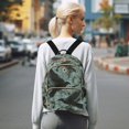 thumbnail image 7 of FORMRS Mini Backpack Purse for Women Quilted Travel Daypack Casual Shoulder Bag, Mystic Crows Pattern, 7 of 7