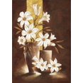 thumbnail image 2 of Ancilotti, Claudia 14x18 Gold Ornate Wood Framed with Double Matting Museum Art Print Titled - Golden Lily, 2 of 4