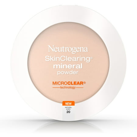 Neutrogena Skinclearing Mineral Powder, Natural Ivory 20,.38 (Best Everyday Foundation For Sensitive Skin)