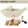 LYTiang Winter Warm Pet Kennel BananaShaped Pet Dog Kennel Enclosed Cat Kennel Little Dog Hats