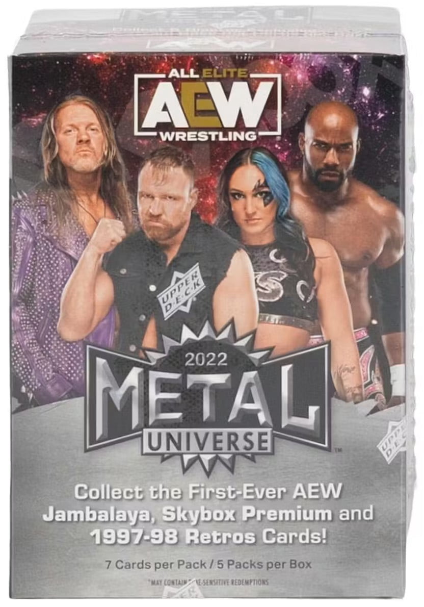 AEW All Elite Wrestling AEW 2026 Upper Deck Allure Hobby Box