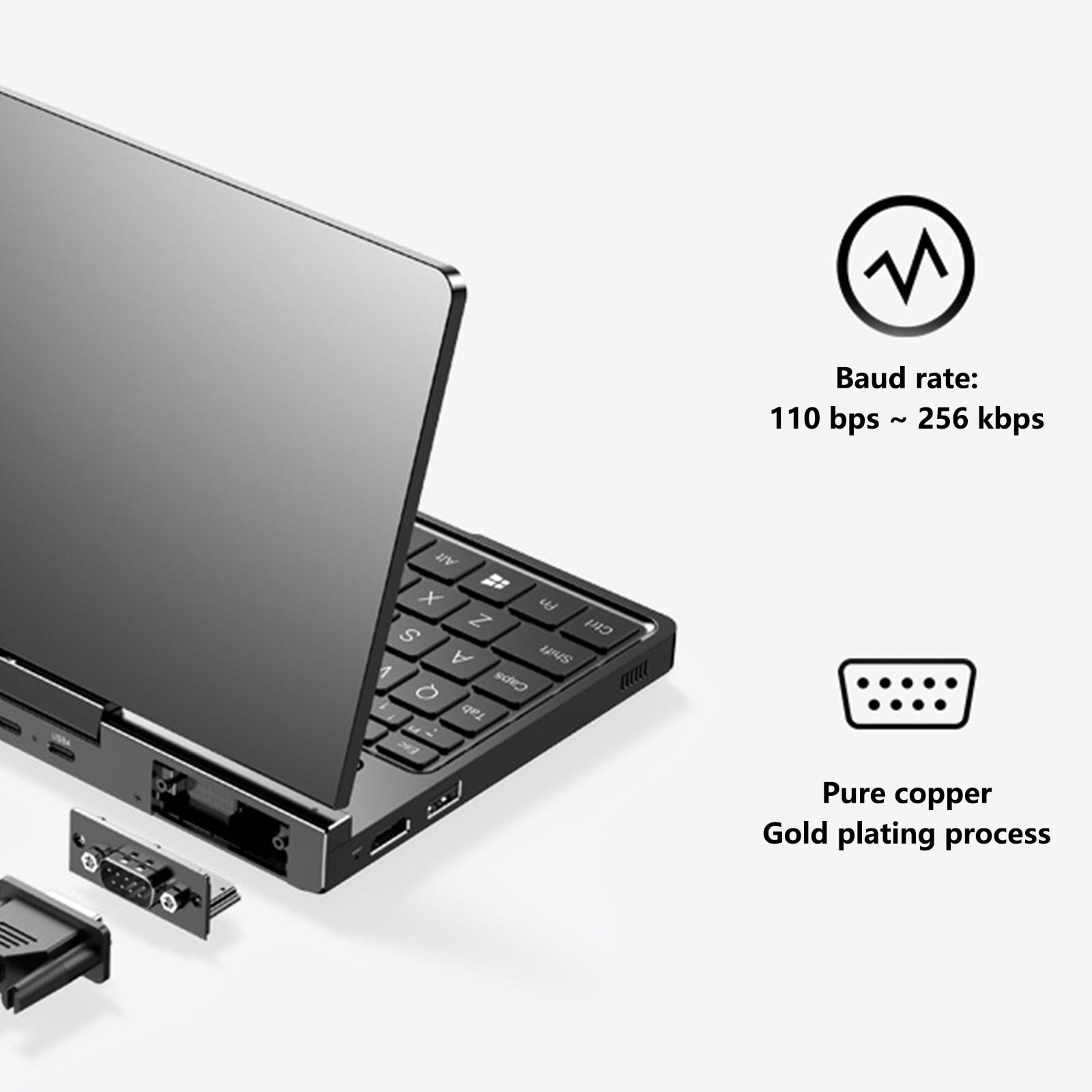 Single Port KVM + RS232 4.0G Control Module for Device Monitoring and Management with USB Integration