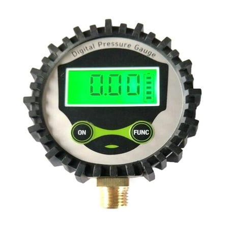 Digital Manometer High Pressure Gauge with G1/G1/2 Bottom Connector & Rubber Protector 0-250psi