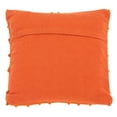 thumbnail image 3 of SAFAVIEH Adalia Geometric Accent Pillow, 20" x 20", Rust, 3 of 3