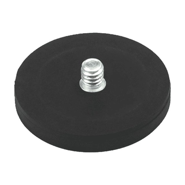 Magnetic Suction Bracket Base 1/4 Inch Screw Threaded Hole Action Camera Holder Camera Photography Accessories