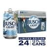 Busch Light Lager Domestic Beer 24 Pack 12 fl oz Aluminum Cans 4.1% ABV
